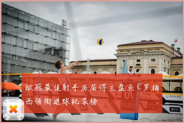 欧冠最佳射手历届得主盘点 C罗梅西领衔进球纪录榜